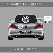 Load image into Gallery viewer, Ichkeria Logo Wolf Tschetschenien Aufkleber
