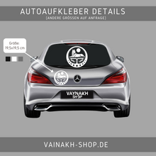 Load image into Gallery viewer, Ichkeria Logo Wolf Tschetschenien Aufkleber
